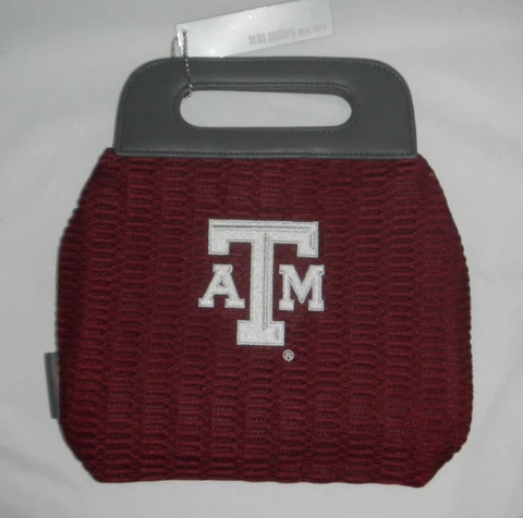 NWT Texas A&M University TAMU Aggies Logo Ladies Womens Purse Handbag Bag Cover