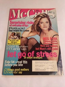 1996 July McCall’s Magazine MEG RYAN, Melanie Griffith, Barbra Streisand (MH224) - Picture 1 of 3