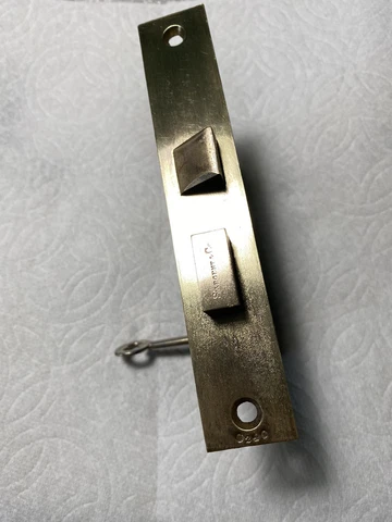 Antique Sargent Easy Spring Door Lock w/ Key Cover