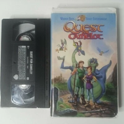 Quest For Camelot (VHS, 1998, Warner Brothers Family Entertainment Clam Shell) - Image 1 of 2