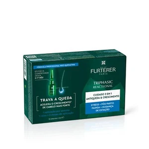 René Furterer Triphasic Reactional Anti Hair Loss Serum 12x5ml (12x0.17floz) - Picture 1 of 6