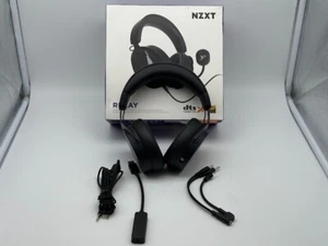 NZXT Relay Wired Gaming Headset for PC - Black - Picture 1 of 7