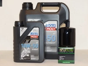Aprilia RSV4 1100 Factory Bj: 19-22, 5Ltr. LIQUI MOLY 10W50,Öl- u. Ölfilter - Bild 1 von 1