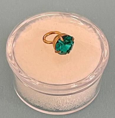 Винтажное оригинальное ювелирное кольцо для куклы Madame Alexander Cissy Aqua Miss Revlon Toni - Изображение 1 из 3