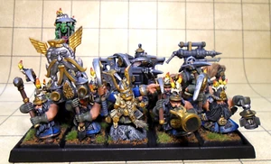 Warhammer Dwarf Miners Painted Regiment (x10) OOP - Skull Pass - Picture 1 of 4