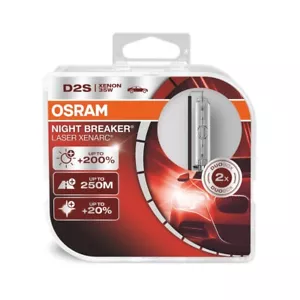 OSRAM Xenarc Night Breaker Laser D2S +200% Brighter (Twin Pack) - Picture 1 of 3
