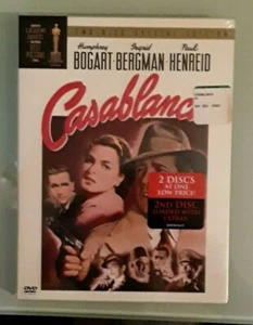 humphrey bogart CASABLANCA two disc special edition DVD NEW corner dings - Picture 1 of 1