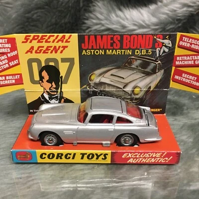 NEW Corgi 1:46 Aston Martin DB5 261 James Bond Goldfinger RT26101S Re-Issue - Image 1 of 2