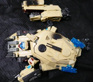 BIG Transformers Movie Leader Class Decepticon Deep Desert Brawl Allspark Tank - Picture 1 of 4