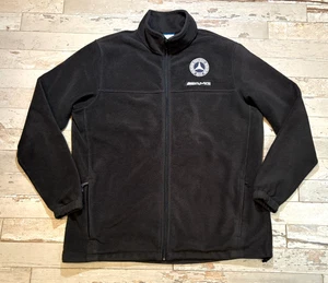 Columbia Herren 2XT Jacke Full-Zip Mercedes Benz AMG Marken Schwarz Low-Pile Fleece - Bild 1 von 13