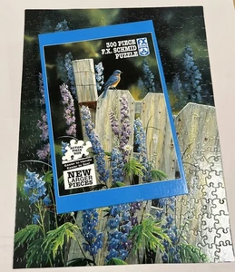 Rompecabezas FX Schmid Back to Nature Bluebird 300 piezas 90205 COMPLETO - Imagen 1 de 7