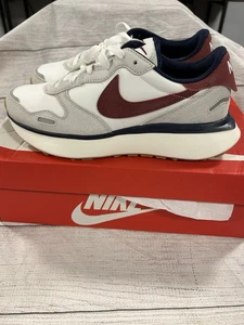 Nike Phoenix Waffle Light Bone/Sail/Midnight Navy Team Rojo Mujer Talla 8.5 - Imagen 1 de 7