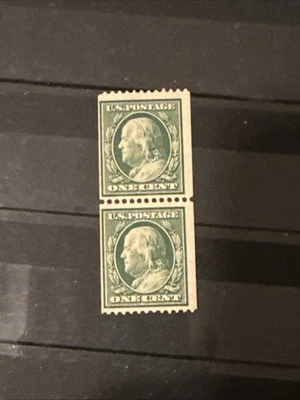 US#348 UNUSED PAIR MNG - Image 1 of 3