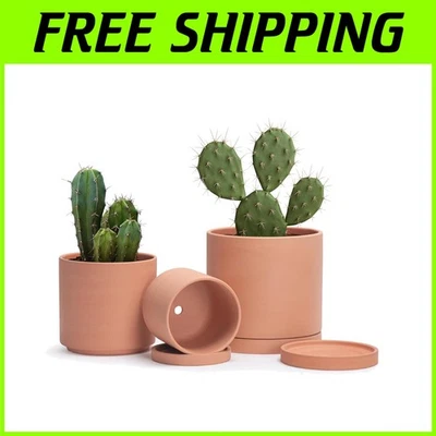 圆形圆筒花盆三件套 — 第 1/4 张图片