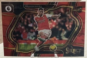 William Saliba 2022 Select Premier League RC Red Ice Field Level #222 - Foto 1 di 2