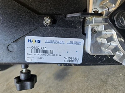 Este es un soporte de computadora Havis para 2500 o 3500 o F250 o F350 o negro más grande Foto 1 de 4