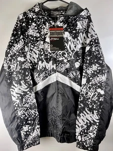 South Pole Graffiti Windbreaker Jacke Herren Medium Neu mit Etikett - Bild 1 von 8