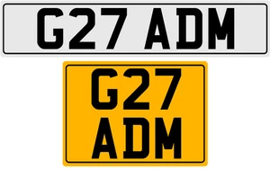 G27 ADM ADS ADAM ADY ADU ADI ADRIAN ADDIE ADEM PRIVATE REGISTRATION NUMBER PLATE - Picture 1 of 1
