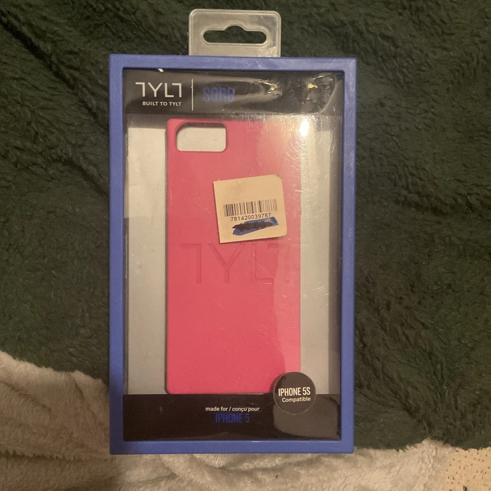 NEW TYLT SQRD Series Hybrid Case for Apple iPhone 5/C/S/SE- Pink - Image 1 of 1
