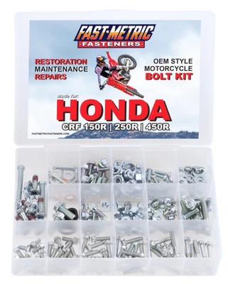 KIT 250 PIEZAS HONDA CRF 150R 250R 450R GUARDABARROS ASIENTO CARROCERÍA SUBCHASIS Foto 1 de 4