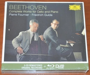 Beethoven Gulda Fournier Complete Works For Cello And Piano - New 2 CD + Blu-Ray - Imagen 1 de 4