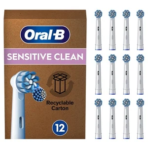 Oral B Testine Di Ricambio x Spazzolino Elettrico Pro Sensitive Clean 12 Testine - Foto 1 di 12