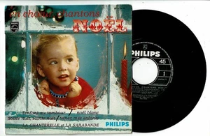 La Chanter Sarabande Vinyl 45 RPM 7 " EP Chord Sing-Along Christmas -philips 336 - Picture 1 of 2