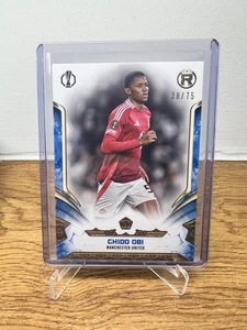 Topps Chido Obi Blue Parallel Card /75 Reverence UEFA Club Competition 2024-25 - Bild 1 von 2