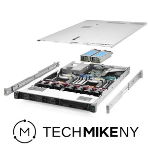 HP ProLiant DL360 G10 Server 3.10Ghz 36-Core 384GB RAM 9.3TB Storage Rails - Afbeelding 1 van 5