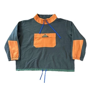 Suéter Pullover Brain Dead De Gran Tamaño Calce Relajado Cuello Simulado Gorp Caminata Talla XL - Imagen 1 de 7