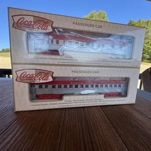 O GAUGE COCA COLA PASSENGER TRAIN K-4898B NIB DC023 - Picture 1 of 6