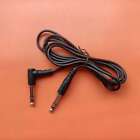 200cm Dual Trigger Cable for Roland V-Drum Pad Cymbal Snare TRS L Right Angle