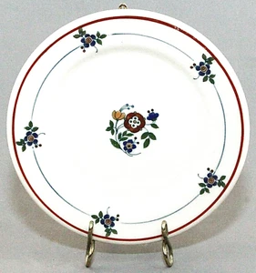 Syracuse Plate Old Ivory Gardena Restaurant Ware 5.5" Floral USA Vintage - Picture 1 of 7