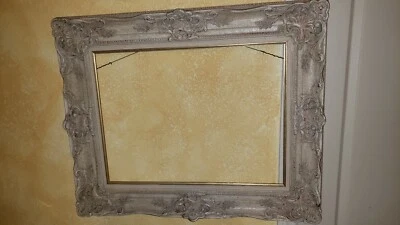 Marco de fotos GRANDE marco rococó Art Nouveau hecho en marco de madera Belguim Foto 1 de 4