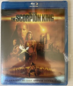 NEW The Scorpion King Blu-ray 2002 The Rock Action Fantasy Dwayne Johnson - Picture 1 of 7