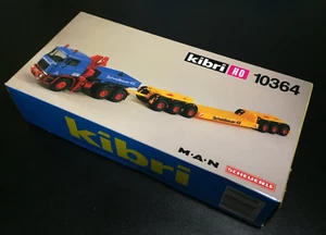 Kibri 10364 kit di montaggio MAN trattore 3 assi con rimorchio Scheuerle H0 1:87 - Foto 1 di 3
