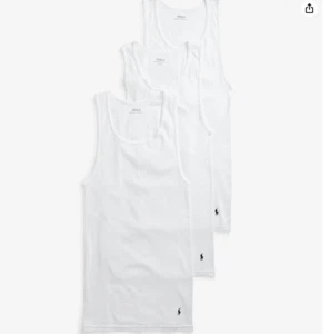 Polo Ralph Lauren 3-Pack Classic fit Cotton Tank 3pk Size M L White - Picture 1 of 7