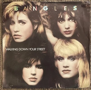 Bangles - Walking Down Your Street / Let It Go - Columbia 38-06674 - M PS - Picture 1 of 4