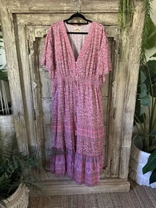 Nine Lives Bazaar Maxi Dress Size 16 - Picture 1 of 8