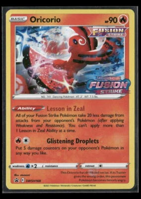Near Mint or Better SWSH168 Oricorio SWSH: Sword & Shield Promo Cards - Image 1 of 2