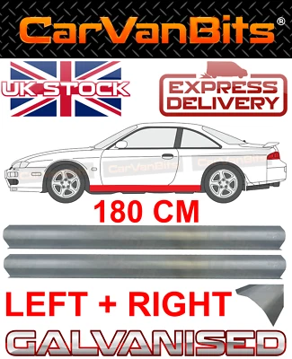 FOR NISSAN SX S14 200SX 240SX 1993-1999 SILL REPAIR BODY RUST OUTER PANEL PAIR - Image 1 of 4