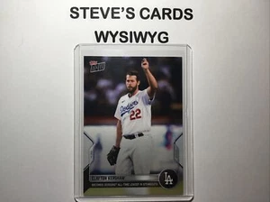 2022 TOPPS NOW #110 CLAYTON KERSHAW LA DODGERS ALL TIME STRIKEOUTS LEADER - Picture 1 of 2