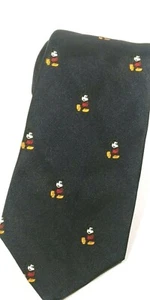 Corbata Cervantes Disney Mickey Mouse Novedad Azul Marino - Imagen 1 de 5