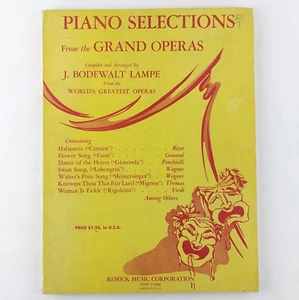 Piano Selections From The Grand Operas, Vintage Sheet Music Collection 1911 - Picture 1 of 8