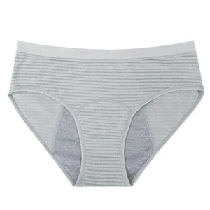 Women Menstrual Period Underwear Plus Size Leak Proof Cotton Panties Briefs - Picture 1 of 16