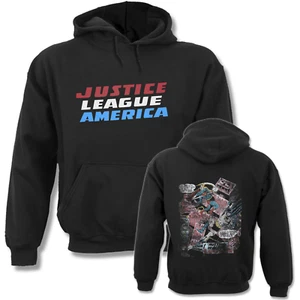 Superman Hoodie Official Batman Justice League Pullover Hooded Top S M L XL - Picture 1 of 5