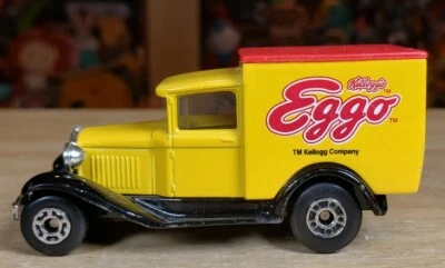 Vintage 1979 Matchbox 1:72 Yellow Model A Ford Eggo Delivery Truck Loose - Image 1 of 4