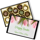Personalized Easter Tulip Chocolate Truffles