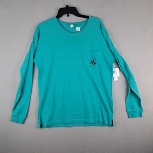 Camicia Cozumel Mexico donna grande logo turchese manica lunga ragazza viaggio casual - Foto 1 di 15