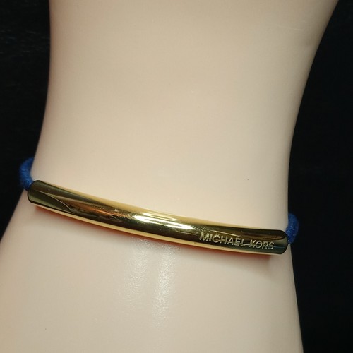 MICHAEL KORS Bracciale Cordino Blu Regolabile. 7147